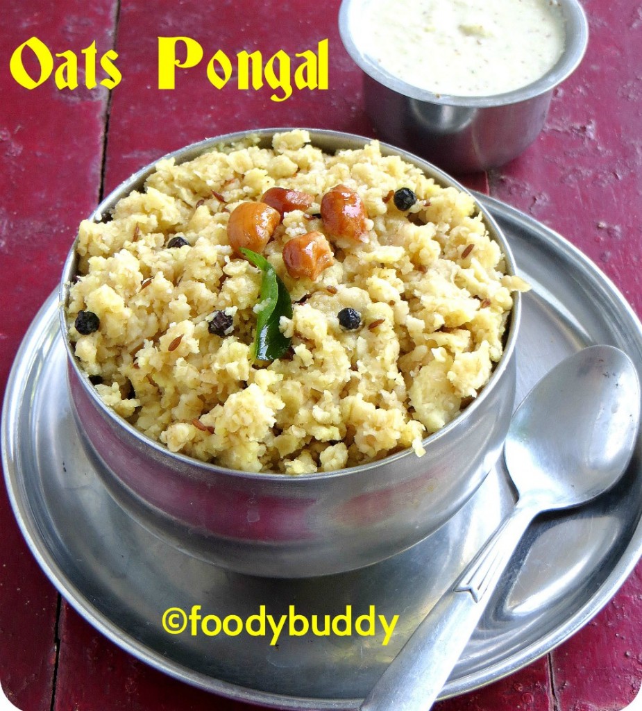 oats pongal RECIPE