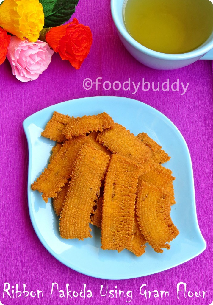Ribbon Pakoda Recipe With Gram Flour