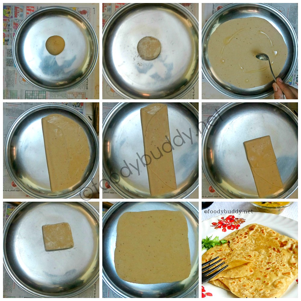 Soft Layered Chapathi Recipe