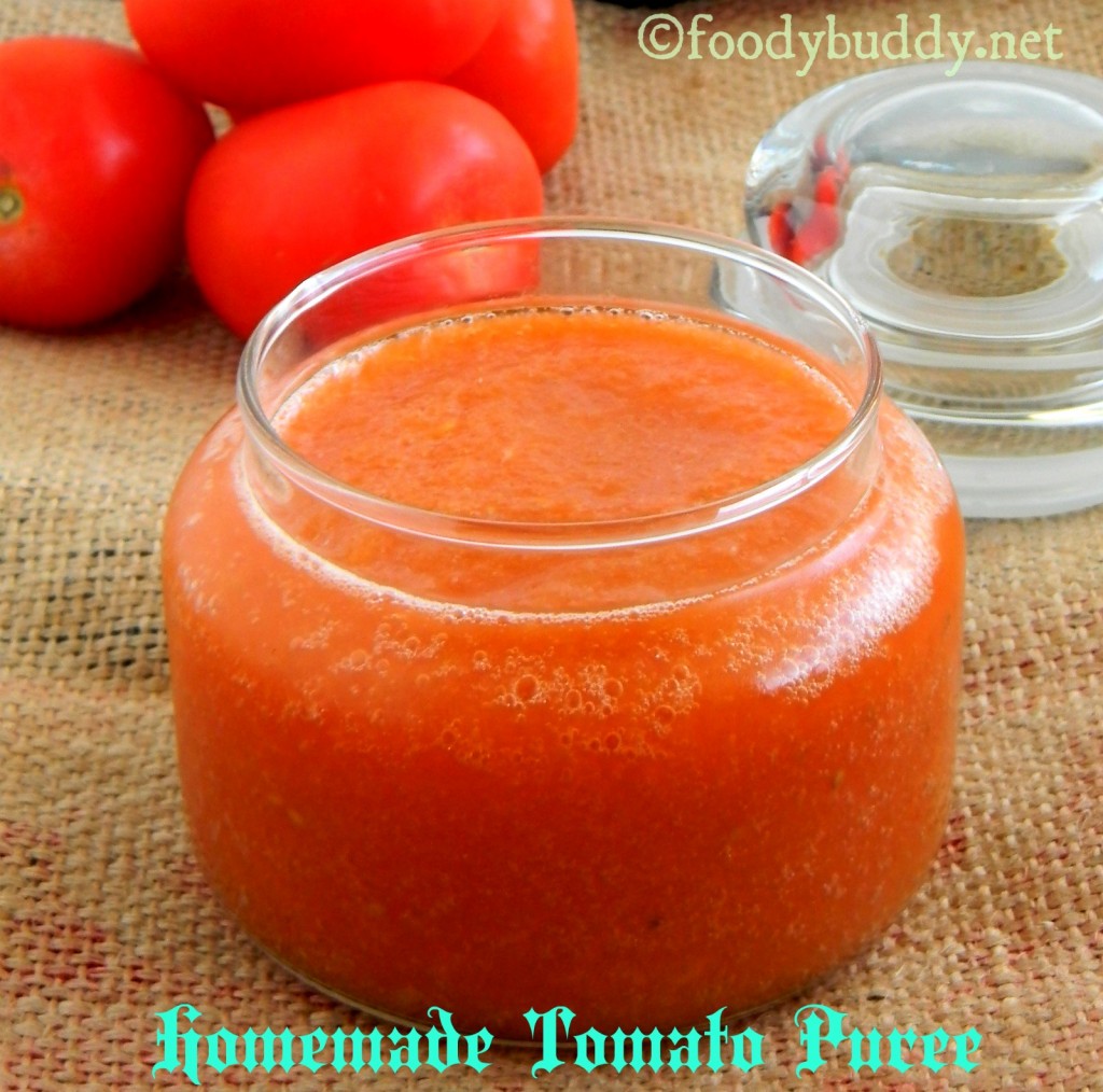 tomato puree homemade recipe