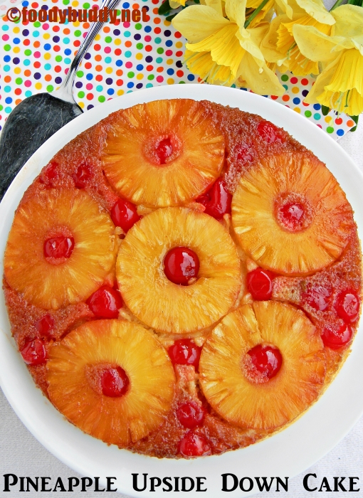 the best eggless pineapple upside down cake recipe