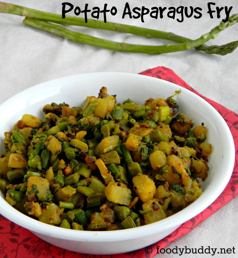 asparagus recipe indian style