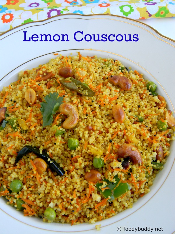 lemony couscous