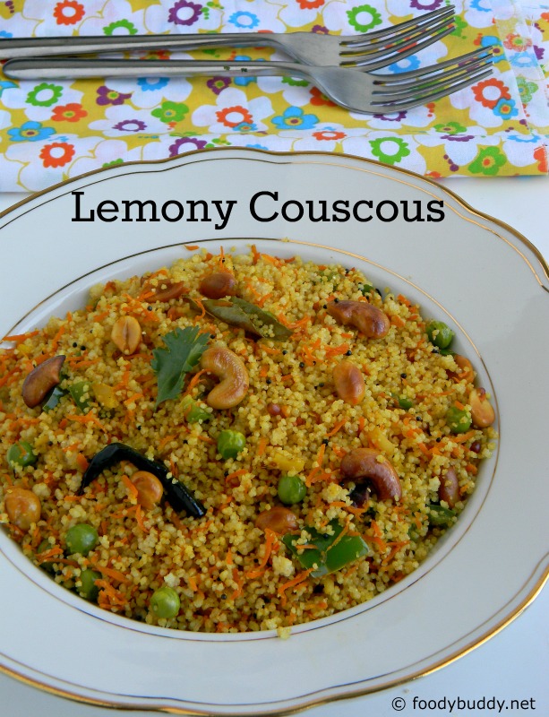 lemon couscous recipe indian style